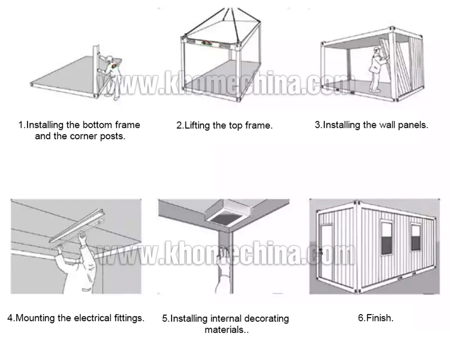 Outdoor Mobile Public Toilet Cabin