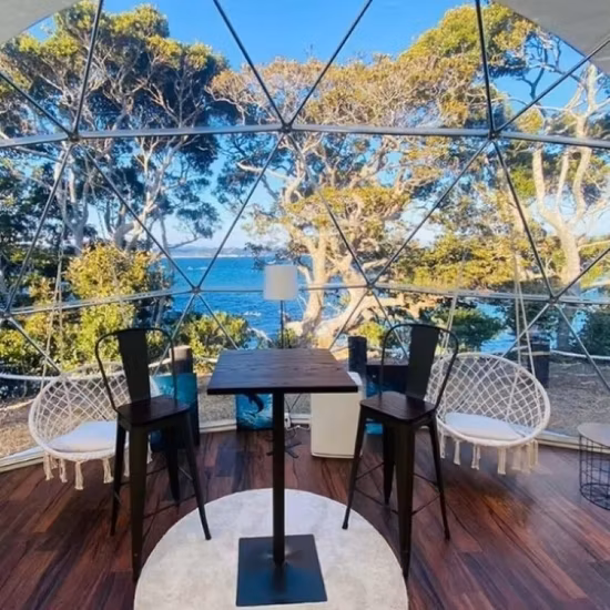 Водонепроницаемый Glamping Tent Dome Роскошный отель для кемпинга и курорта Палатка